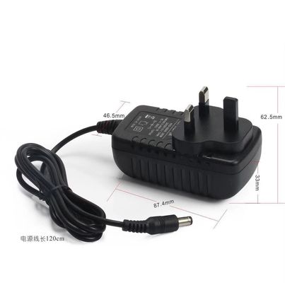 UK 3pin Regulowany zasilacz prądu zmiennego 12v 3a SMPS 1a 1.5a 2A 2.5a