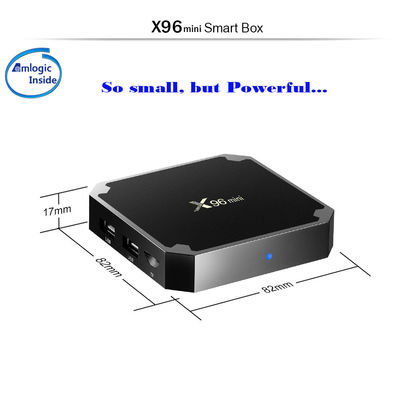 OTT Android TV Box X96mini Android 7.1 czterordzeniowy RAM 1 GB + 8 GB Android Tv Box SMART TV Box WiFi 4K 3D odtwarzacz multimedialny