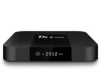 Amlogic S905 OTT Android TV Box TX3 Mini 2G 16G 4K H.265 2.4G Streamer Odbiornik