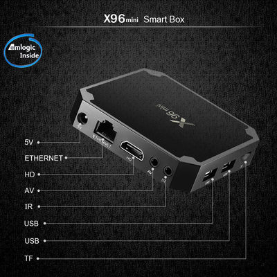 X96 Mini Amlogic S905W Czterordzeniowy OTT Android TV Box 2 GB 16 GB 2,4 GHz WiFi Android 9.0