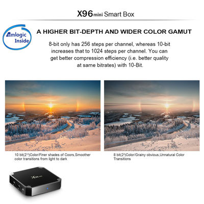 Podwójny Wifi Neflix Inteligentny Android X96mini TV Box Full HD 1080p 4K 8K 2GB 8GB 16GB 4GB 32GB