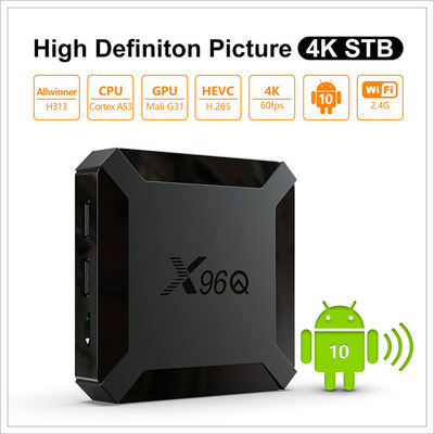 X96Q Smart Allwinner OTT Android TV Box H313 Czterordzeniowy 2 GB 16 GB Sterowanie głosowe