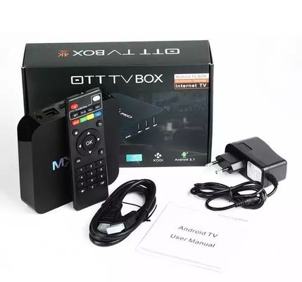 MXQ PRO 4 rdzeń 64-bitowy  OTT Box Android 7.1 Internet TV Box HD H.265 4K