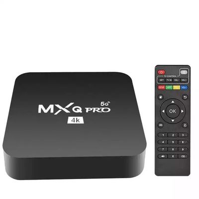 HD Free To Air  OTT TV Box MXQ PRO 4K 4 rdzeń 64-bitowy Android 7.1 H.265