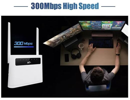 Modem światłowodowy na kartę Sim 4g LTE Wifi 300 mb/s bezprzewodowy Wifi ODM