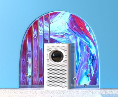 RK3128 Bezprzewodowy przenośny mini projektor multimedialny LED z systemem Android FHD1080p