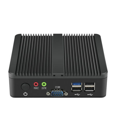 Podwójny Lan RS232 Pulpit Przemysłowa Stacja Robocza Komputer PC J1900 Czterordzeniowy