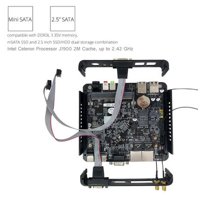 4 Gigabit Ethernet Mini stacja robocza PC N2830 RJ45 In-Tel I211AT NIC Pfsense Server