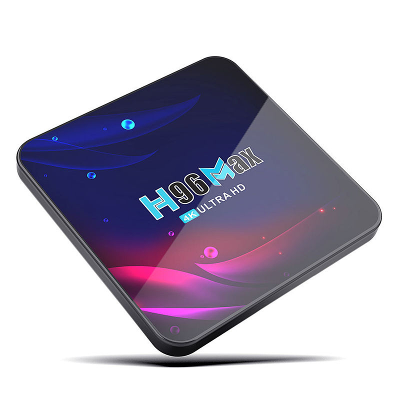 Niestandardowy dekoder Rk3318 H96 Max 4k Android 10.0 Quad Core H96max