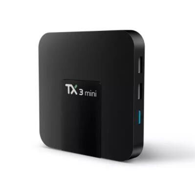 Amlogic S905 OTT Android TV Box TX3 Mini 2G 16G 4K H.265 2.4G Streamer Odbiornik