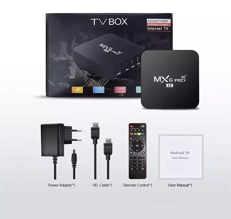 4k Allwinner H3 Tv Box  OTT sTB Android7.1 MXQ Pro czterordzeniowy