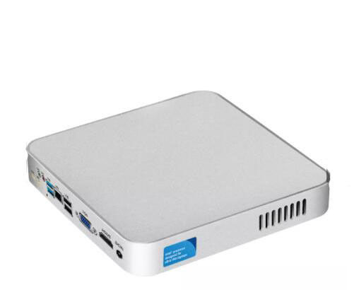 Ce-Leron 3205U I5 4200Y 4200U Mini stacja robocza PC przemysłowe systemy komputerowe DDR3L MSATA 4GB 64GB